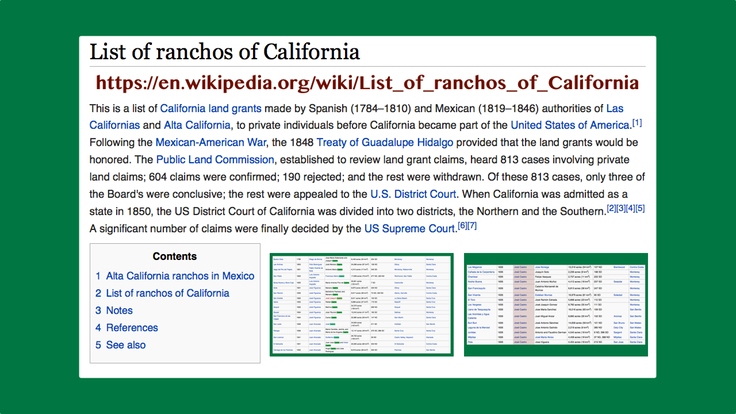 _R2. 00.12.43 List of ranchos of California