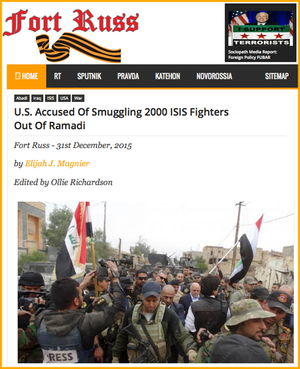 20151231 U.S. Accused Of Smuggling 2000 ISIS Fighters Out Of Ramadi