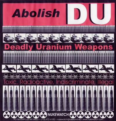 _Abolish Deadly Uranium Weapons-poster