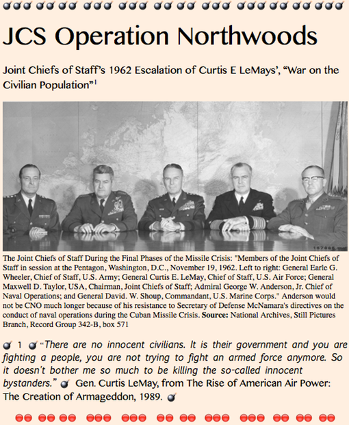_TITLE PLATE- JCS Operation Northwoods