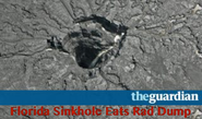 Pic 3. Florida Sinkhole Eats Rad Dump