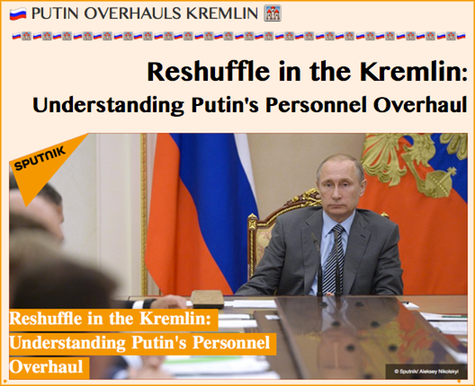 TITLE- Putin Overhauls Kremlin