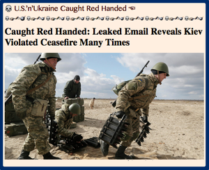 TITLE- U.S.’n’Ukraine Caught Red Handed