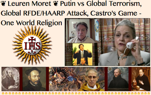 UNDER_YouTube- 20160303 Leuren Moret- Putin vs Global Terrorism, Global RFDE/HAARP Attack, Castro's Game-One World Religion